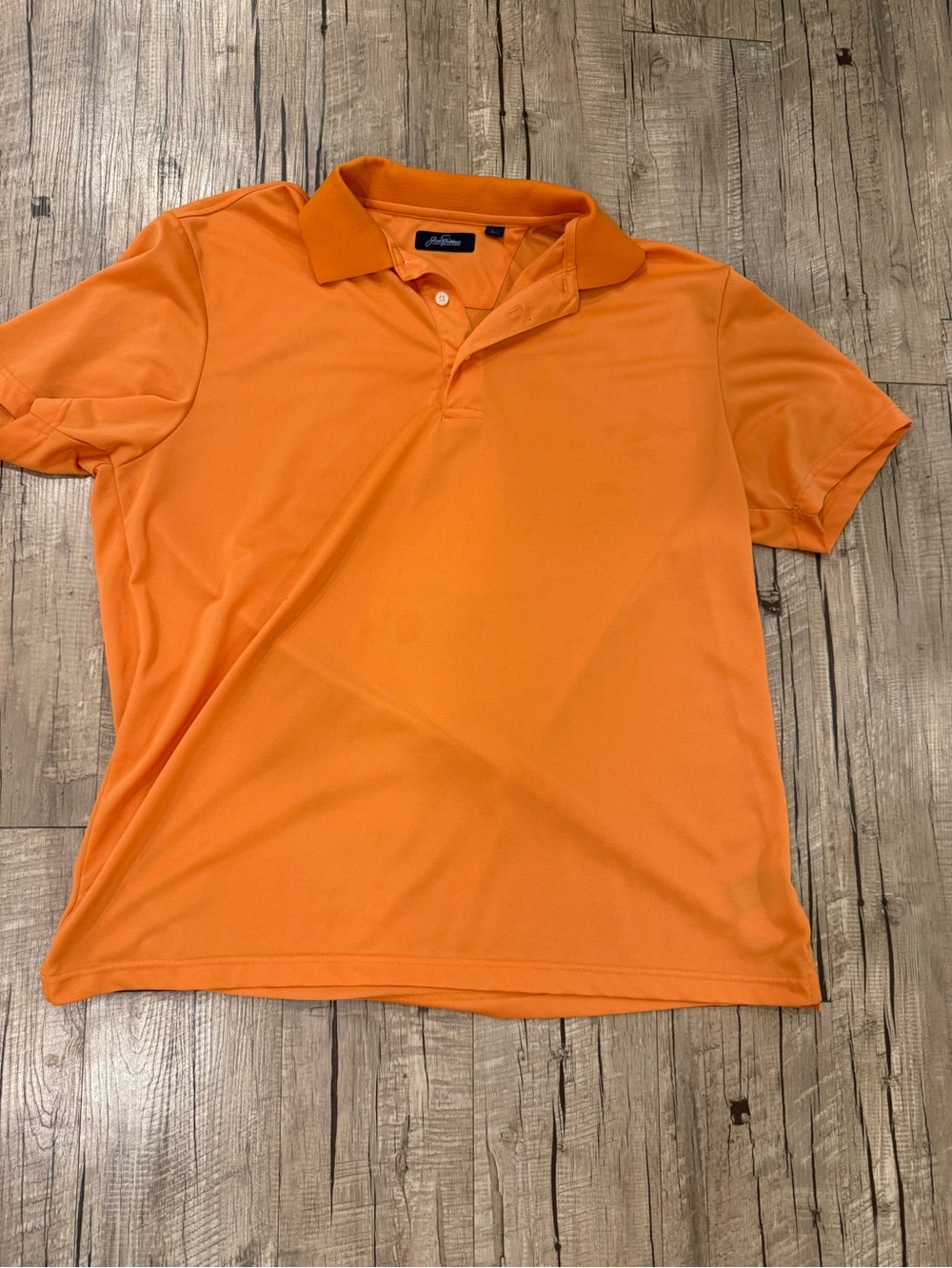 Men's Orange Polo Shirt by Alfani - Classic Short Sleeve